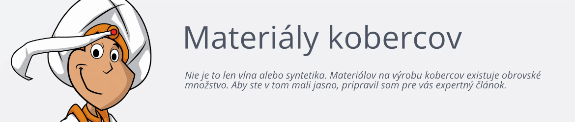 Koberce a jejich materiály