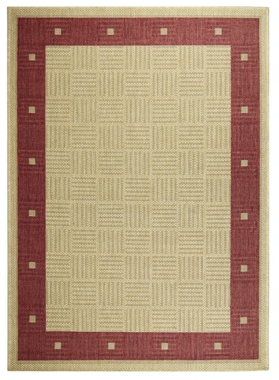 Kusový koberec Sisalo / DAWN 879 / O44P (J84 Red) – na von aj na doma - 133x190 cm Oriental Weavers koberce 