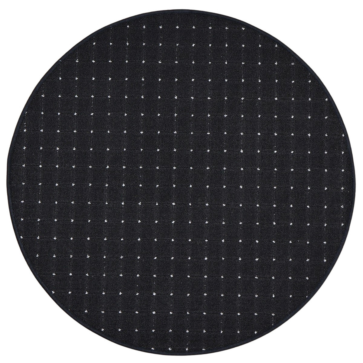 Kusový koberec Udinese antracit guľatý - 120x120 (priemer) kruh cm Condor Carpets 