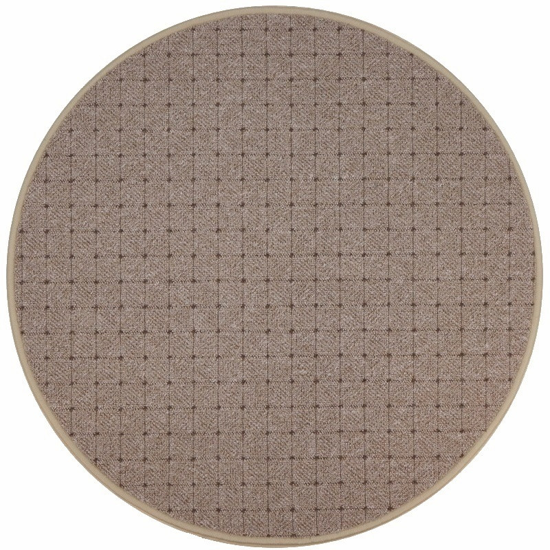 Kusový koberec Udinese béžový new kruh - 57x57 (priemer) kruh cm Condor Carpets 