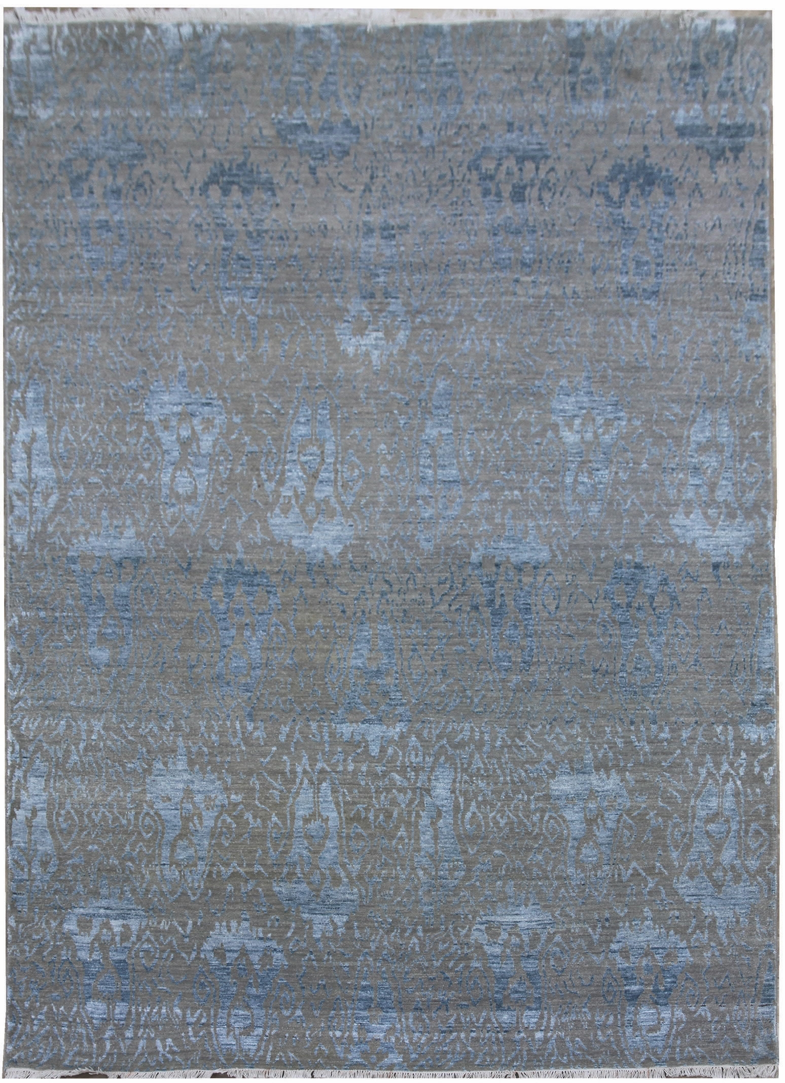 Ručne viazaný kusový koberec Diamond DC-EKT 10 Silver / blue - 180x275 cm Diamond Carpets koberce 