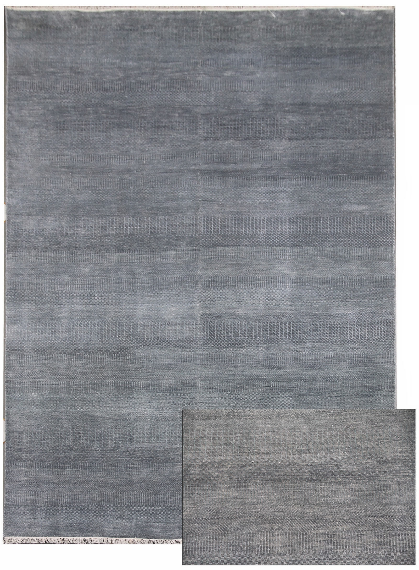 Ručne viazaný kusový koberec Diamond DC-MCN Light grey / blue - 140x200 cm Diamond Carpets koberce 