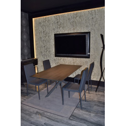 Kusový koberec Supersoft s bordurou 840 sv. šedý