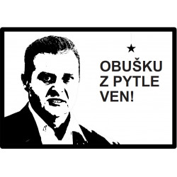 Predložka Obušku z vreca von 40x60 cm