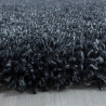 Kusový koberec Fluffy Shaggy 3500 antracit