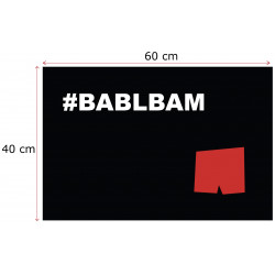 TRHÁK: Rohožka Bablbam 40x60 cm – na von aj na doma