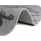 Detský kusový koberec Flatweave 104887 Silver / Grey kruh