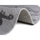 Detský kusový koberec Mujkoberec Original Flatweave 104887 Silver / Grey kruh – na von aj na doma