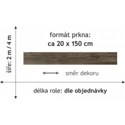 PVC podlaha - lino Domo 2151