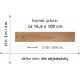 PVC podlaha - lino Duplex 1733
