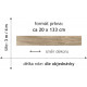 PVC podlaha - lino Duplex 1741
