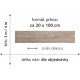 PVC podlaha - lino Duplex 1747