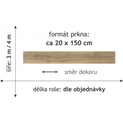PVC podlaha - lino Livitex 2603