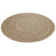 AKCE: 160x160 (průměr) kruh cm Kusový koberec Forest 103998 Beige/Brown – na von aj na doma