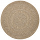 AKCE: 160x160 (průměr) kruh cm Kusový koberec Forest 103998 Beige/Brown – na von aj na doma