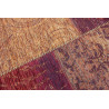Kusový koberec Manhattan Patchwork Chenile Terracotta