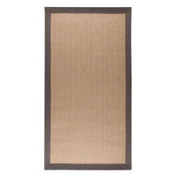 Kusový koberec Natural Fibre Herringbone Grey / Natural