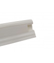 Lišta PVC obvodová SLK50 W117 Biela