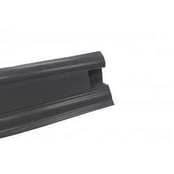 Soklová podlahová lišta SLK50 W146 Tmavo šedá 2,5 m