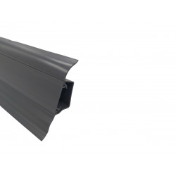 Soklová podlahová lišta SLK50 W146 Tmavo šedá