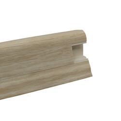 DOPREDAJ: Soklová podlahová lišta SLK50 W469 Jaseň sibírsky