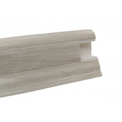 Soklová podlahová lišta SLK50 W646 Jaseň stock 2,5 m