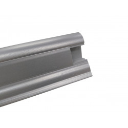 Soklová podlahová lišta SLK50 W436 Sivá 2,5 m