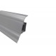 Obvodová lišta SLK50 W436 Sivá pre PVC
