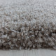 Kusový koberec Fluffy Shaggy 3500 beige kruh