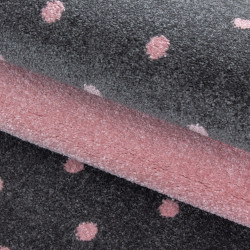 Detský kusový koberec Bambi 830 pink kruh