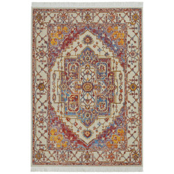 Kusový koberec Sarobi 105130 Cream, Multicolored