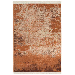 Kusový koberec Sarobi 105141 Rustic Brown, Cream