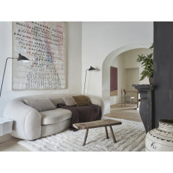 Vlnený koberec Dunes - Sheep White