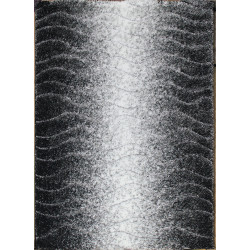 AKCIA: 200x290 cm Kusový koberec Seher 3D 2609 Black Grey