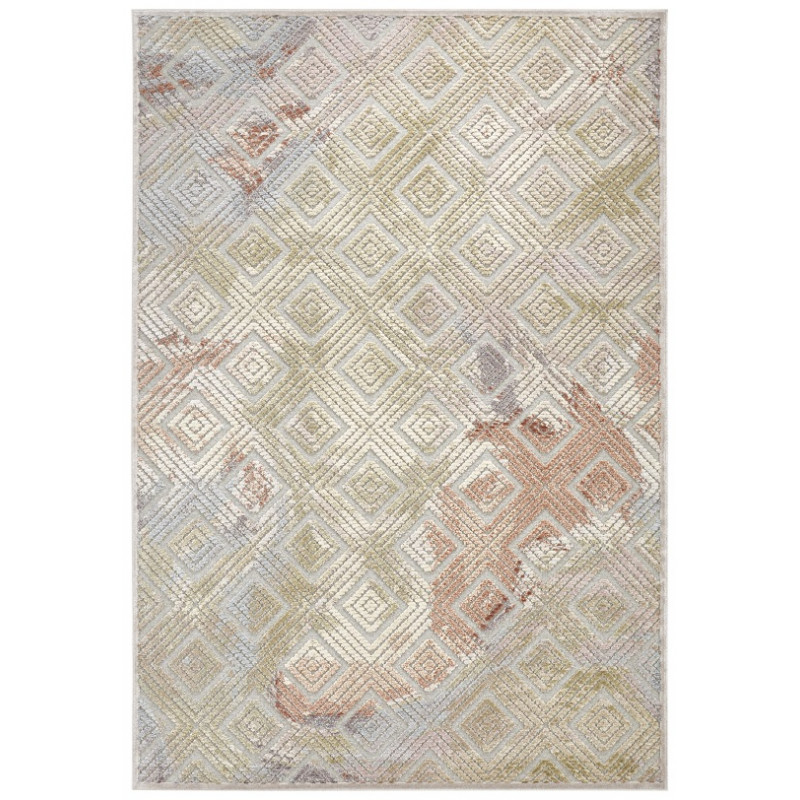 AKCIA: 120x170 cm Kusový koberec Creative 103973 Silvergrey/Multicolor z kolekcie Elle