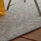 Kusový koberec Nordic 872 taupe – na von aj na doma