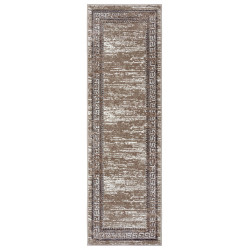 Behúň Basic Lux 105343 Grey Brown Cream