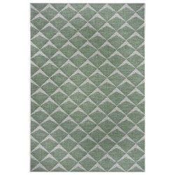 Kusový koberec Jaffa 105236 Emerald green Cream – na von aj na doma