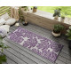 Kusový koberec Jaffa 105245 Purple violet Cream – na von aj na doma