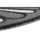 Protišmyková rohožka Weave 105251 Anthracite Gray Cream – na von aj na doma