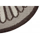 Protišmyková rohožka Weave 105252 Taupe Brown Cream – na von aj na doma