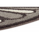 Protišmyková rohožka Weave 105252 Taupe Brown Cream – na von aj na doma