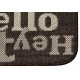 Protišmyková rohožka Weave 105257 Taupe Brown Cream – na von aj na doma