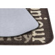 Protišmyková rohožka Weave 105257 Taupe Brown Cream – na von aj na doma