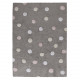 AKCIA: 120x160 cm Pre zvieratá: Prateľný koberec Tricolor Polka Dots Grey-Pink