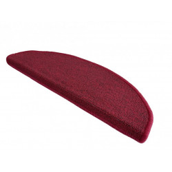 Nášľapy na schody Astra červená polkruh, samolepiaci