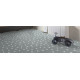 Metrážny koberec Puntík šedý
