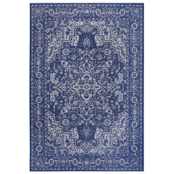 AKCIA: 160x230 cm Kusový orientálny koberec Flatweave 104808 Blue/Cream
