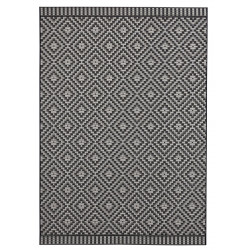 Kusový koberec Mujkoberec Original Mia 103520 Black Creme – na von aj na doma