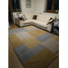AKCIA: 150x240 cm Ručne všívaný kusový koberec Abstract Collage Ochre/Natural